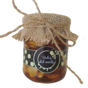 miel aux amandes 120gr dolce del miele