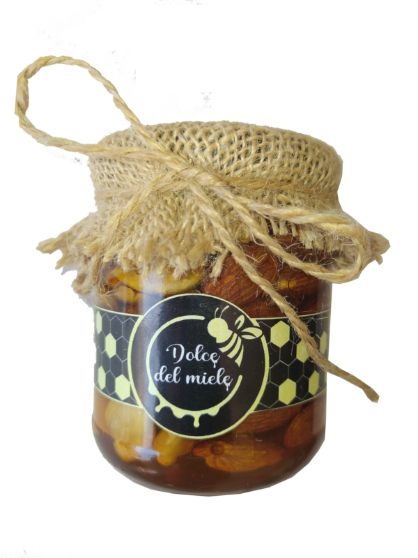 miel aux amandes 220gr dolce del miele