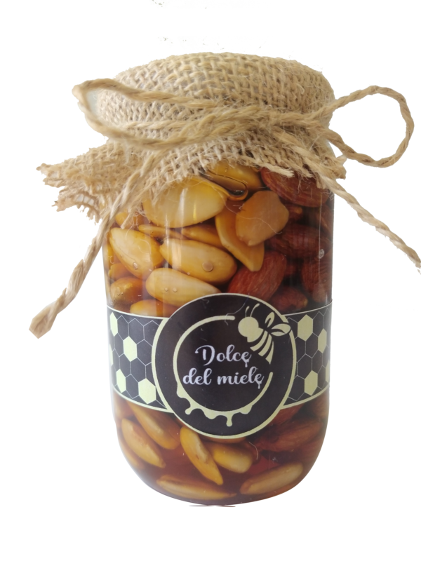 miel aux amandes 400gr dolce del miele